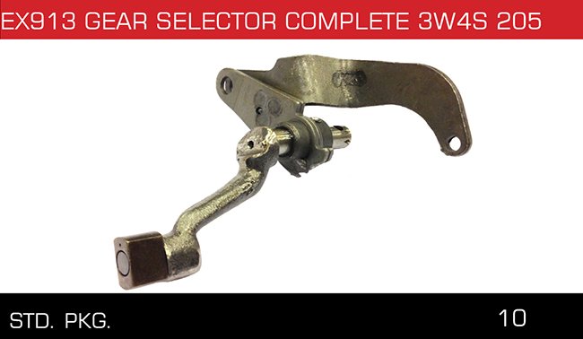 GEAR SELECTOR COMPLETE 3W3S 205 GEAR SELECTOR COMPLETE 3W3S 205